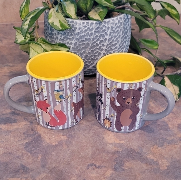 GOURMET DU VILLAGE Woodland Friends Color Changing Child's Mug Set - Picture 7 of 13
